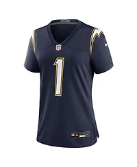 Nike Women's Quentin Johnston Navy Los Angeles Chargers Alternate Super Chargers Game Jersey
