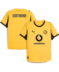 Puma Men's Yellow Borussia Dortmund 2025/26 Cup Authentic Jersey