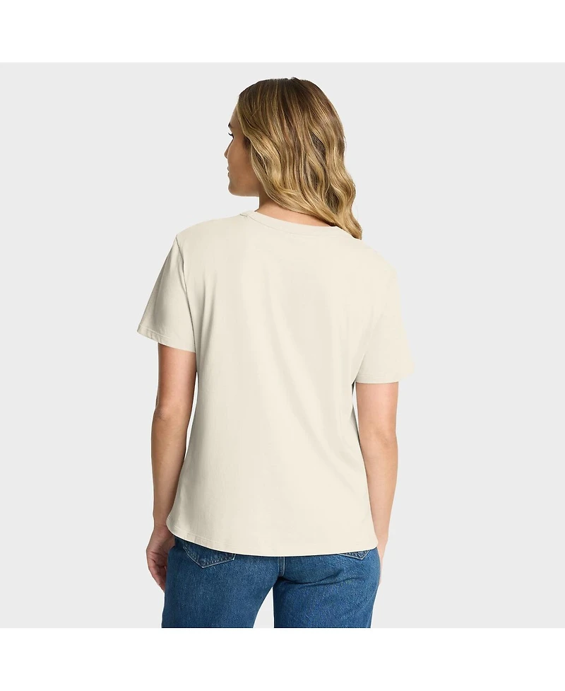 Fanatics Women's Cream Philadelphia Eagles Dove Legacy T-Shirt