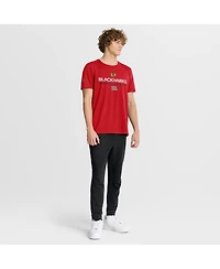 Fanatics Men's Red Chicago Blackhawks Authentic Pro Centennial Rink Tech T-Shirt