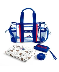 Wear by Erin Andrews Buffalo Bills Clear Stadium Baby Bag