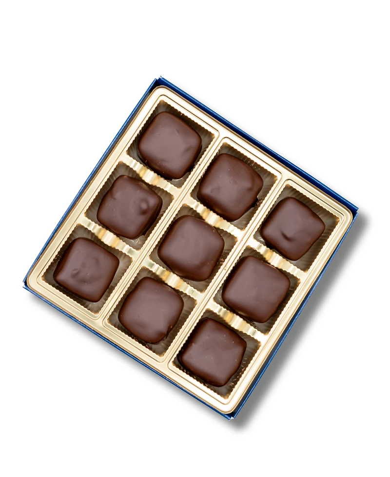 Bixby Chocolate Pecan Caramel Cutes Milk Chocolate, 18 Pieces