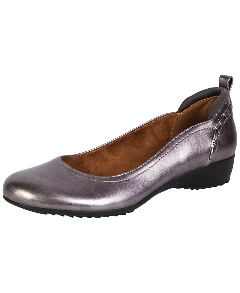 Jbu Women's Vivian Round Toe Flats