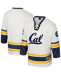 Colosseum Men's Cream Cal Bears Puck Proud Fashion Hockey Jersey