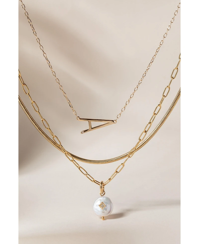 Alex and Ani Precious Elongated Initial A