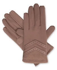 Isotoner Signature Women's Rib-Knit Fleece-Lined Gloves