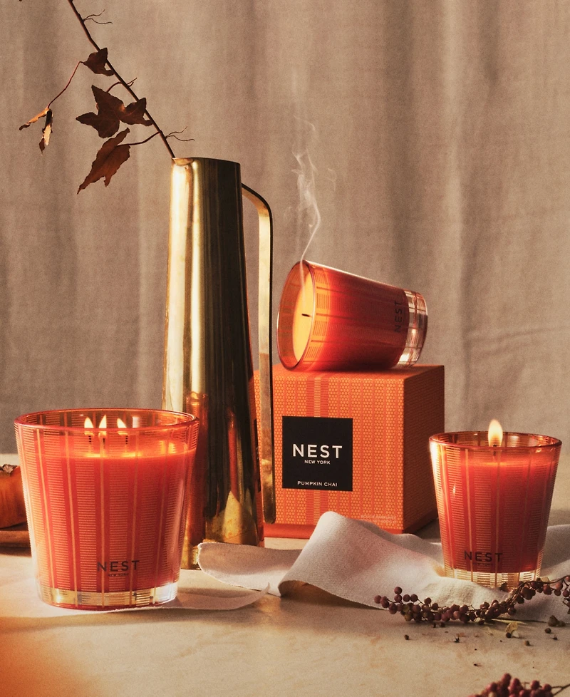 Nest New York Pumpkin Chai Fragrance 3-Wick Candle, 21.2 oz.