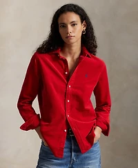 Polo Ralph Lauren Women's Classic-Fit Cotton Corduroy Shirt