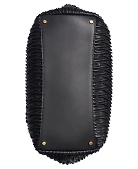 Donna Karan New York Glenwood Pleated Large Shoulder Handbag