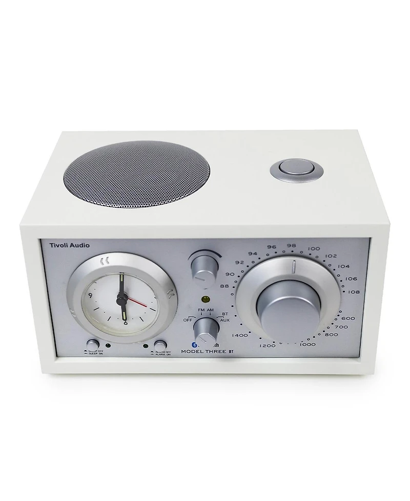 Tivoli Audio Model Three Bt Usb-c/A Clock Radio - White
