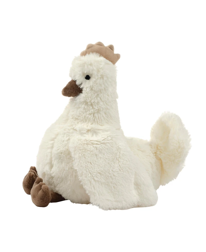 Bedtime Originals Farmyard Friends Plush Chicken Stuffed Animal Toy - Peep
