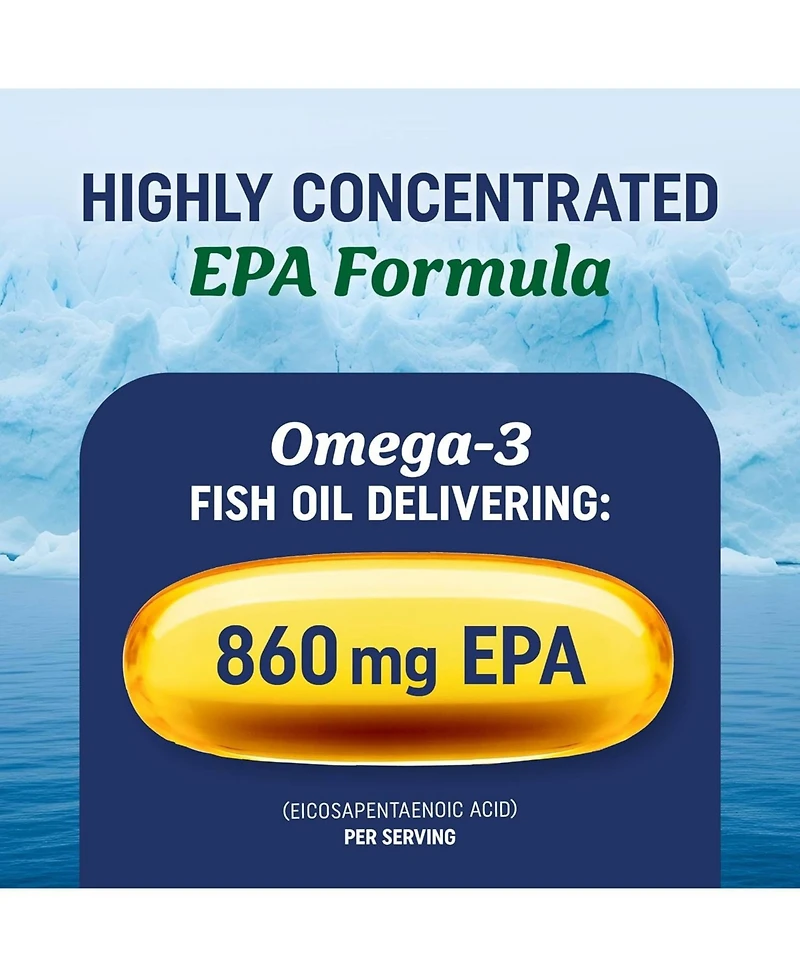 Mav Nutrition High Epa Fish Oil Softgels, 60ct