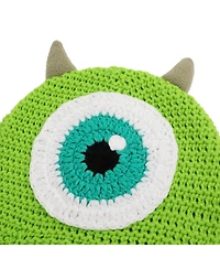 Monsters Inc. Men's Mike Wazowski Face With Fleece Horns Laplander