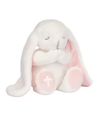 Lambs & Ivy Heaven Sent Baptism White Plush Bunny Stuffed Animal Toy - Precious