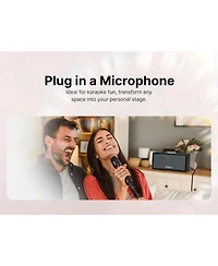 Victor Vas-3003 Portable Bluetooth Speaker with Radio and Usb Reader - Cream