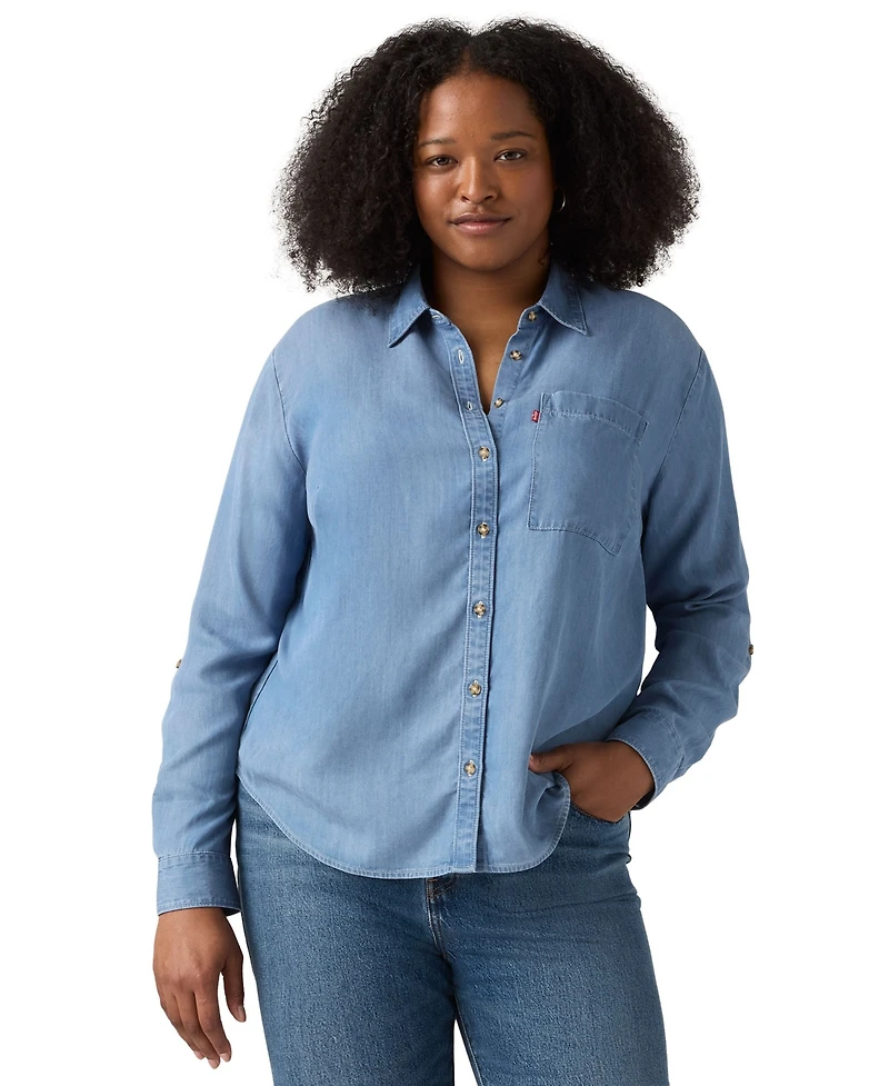 Levi's Plus Long Sleeve Darlene Shirt