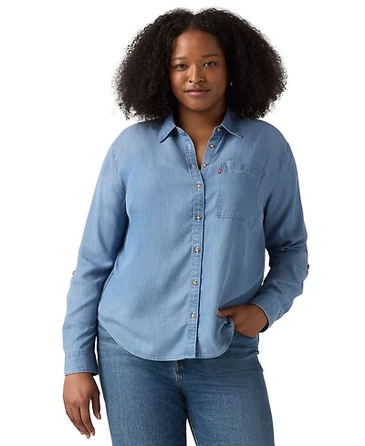 Levi's Plus Long Sleeve Darlene Shirt