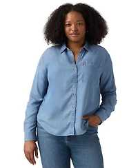 Levi's Plus Long Sleeve Darlene Shirt
