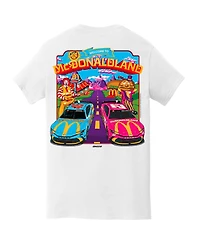 23xi Racing Men's White McDonaldland Pocket T-Shirt