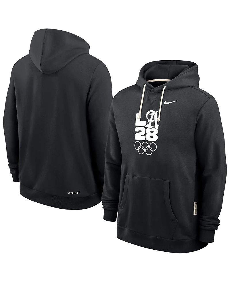 Nike Men's Black LA28 Summer Standard Issue Dri-fit Hoodie
