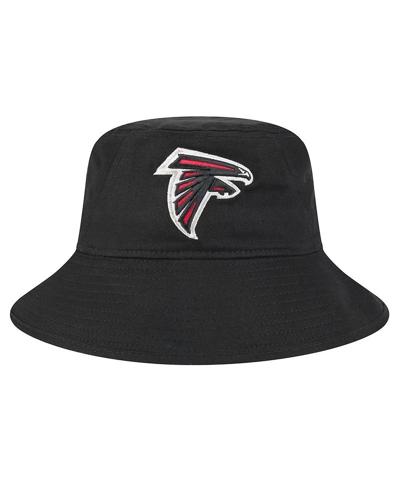 New Era Men's Black Atlanta Falcons Main Bucket Hat
