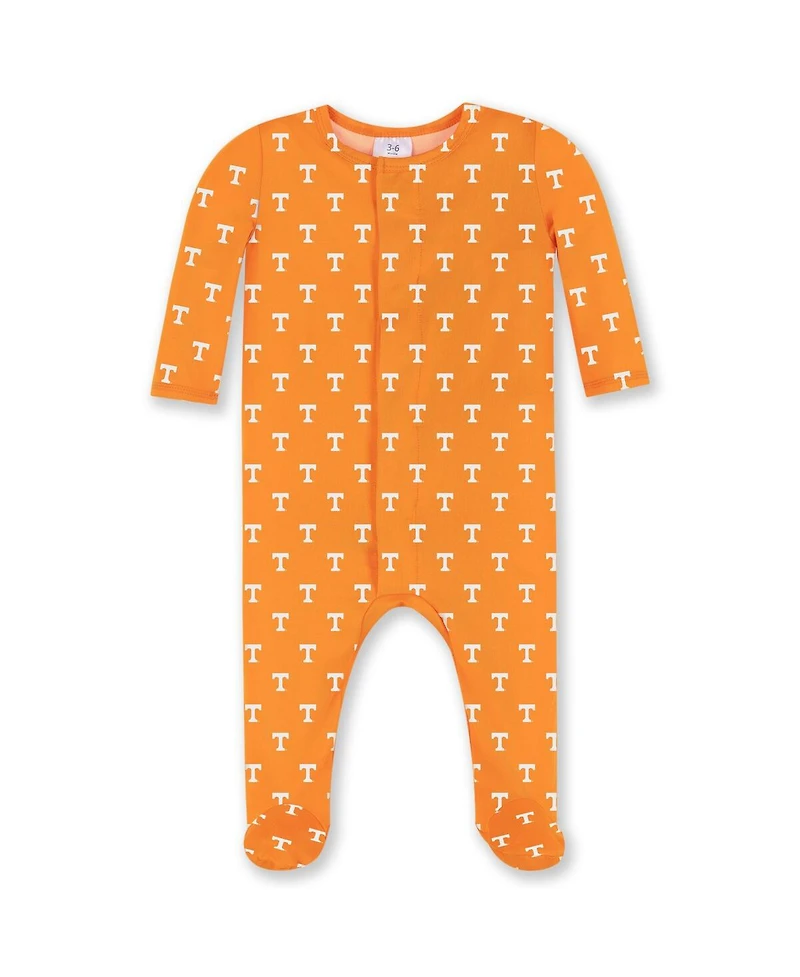 ZooZatz Baby Boys and Girls Tennessee Orange Volunteers Magnetic Closure Sleeper