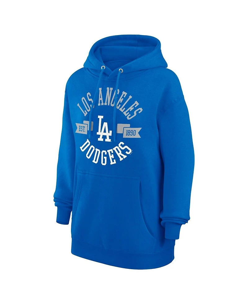 G-iii 4Her by Carl Banks Women's Royal Los Angeles Dodgers City Graphic Pullover Hoodie