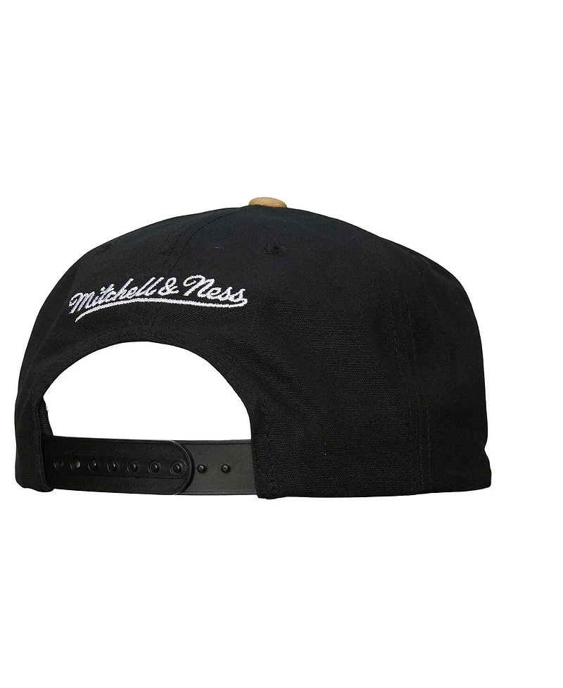Mitchell & Ness Men's Black Vegas Golden Knights Ascend Deadstock Snapback Hat