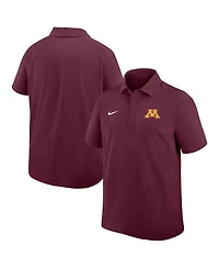 Nike Men's Maroon Minnesota Golden Gophers Woven Polo Shirt