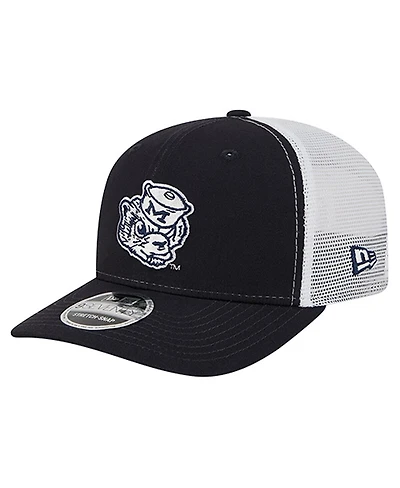 New Era Men's Navy Michigan Wolverines Team 9SEVENTY Coolera Trucker Adjustable Hat