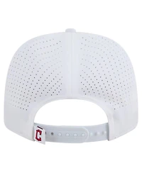 New Era Men's White Cleveland Guardians Coolera 9SEVENTY Adjustable Hat