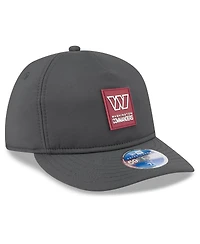 New Era Men's Charcoal Washington Commanders 2025 Sideline Cold Weather Retro Crown 59FIFTY Fitted Hat