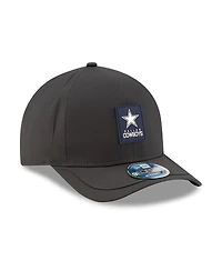 New Era Men's Charcoal Dallas Cowboys 2025 Sideline Cold Weather 9FORTY M-Crown Adjustable Hat