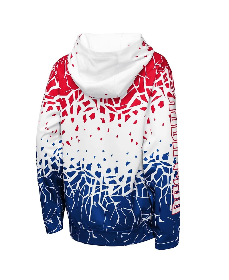 Outerstuff Big Boys and Girls Red New York Rangers Frozen Frenzy Hoodie