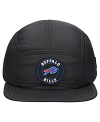 New Era Men's Black Buffalo Bills Quilted Camper Adjustable Hat