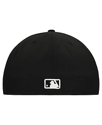 New Era Men's Black St. Louis Cardinals Tri-Hit 59FIFTY Fitted Hat
