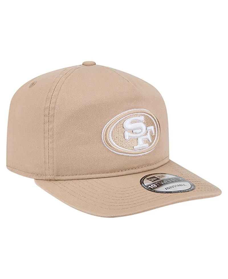 New Era Men's Tan San Francisco 49ers 19TWENTY Adjustable Hat