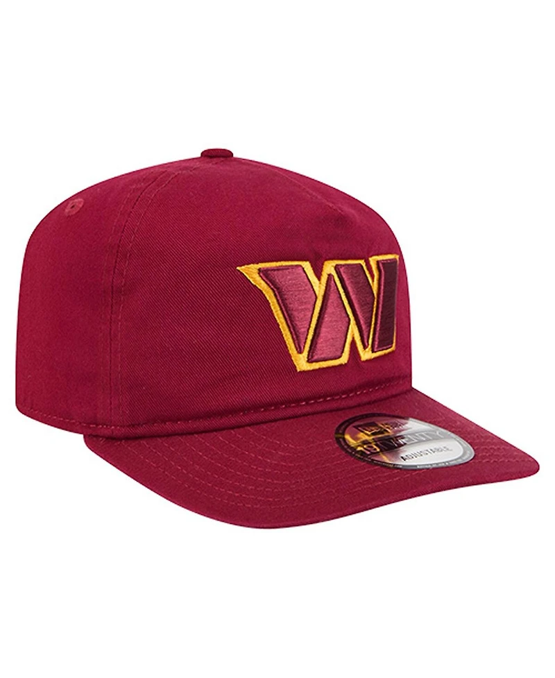 New Era Men's Burgundy Washington Commanders Team 19TWENTY Adjustable Hat