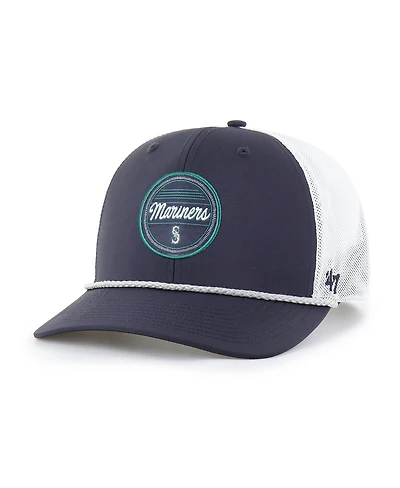 '47 Brand Men's Navy/White Seattle Mariners Fairway Trucker Adjustable Hat