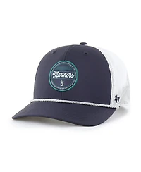 '47 Brand Men's Navy/White Seattle Mariners Fairway Trucker Adjustable Hat