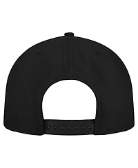 New Era Men's Black Utah Mammoth Team Primary 9FIFTY Snapback Hat