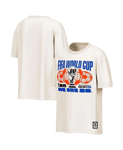 Outerstuff Men's Natural 2026 Fifa World Cup Oversized Fashion T-Shirt