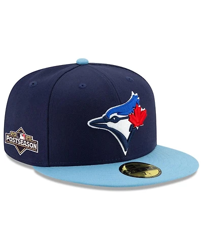 New Era Men's Royal Toronto Blue Jays 2025 Mlb Postseason Side Patch 59FIFTY Fitted Hat