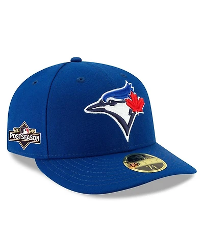 New Era Men's Royal Toronto Blue Jays 2025 Mlb Postseason Side Patch Low Profile 59FIFTY Fitted Hat