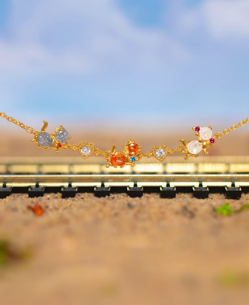 Girls Crew Crystal Multi-Color Disney The Aristocats Bracelet