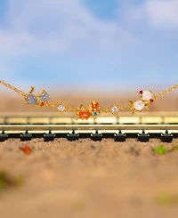 Girls Crew Crystal Multi-Color Disney The Aristocats Bracelet