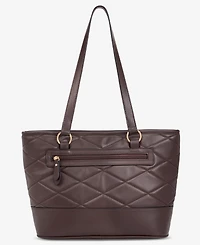 Giani Bernini Large Quilted Tulip Tote
