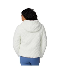 Free Country Women's Hooded Cirrus Quilted Reversible Jacket