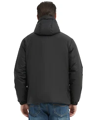 Hawke & Co. Men's Long Sleeve Highly Rain Resistant Insulated Stretch Jacket