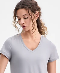 Id Ideology Women's V-Neck Performance T-Shirt, Created for Macy's